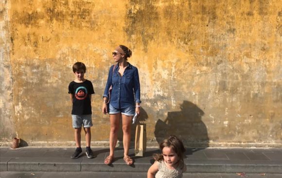 Arrivée à Hoi An, comme dit Tessa mais c’est ta ville Maman « O(r)iane »!